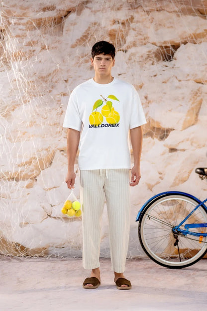 Valldoreix レモン×テニスTシャツ