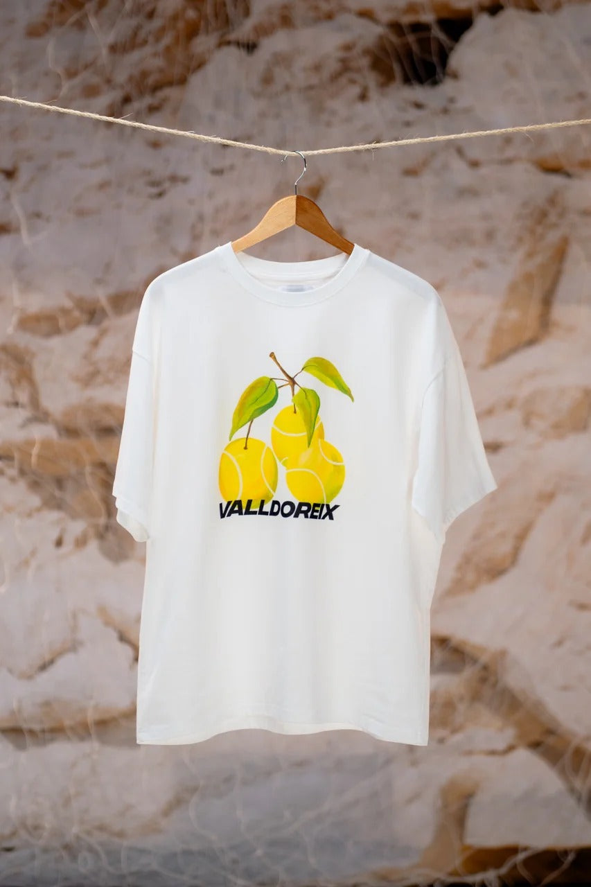 Valldoreix レモン×テニスTシャツ